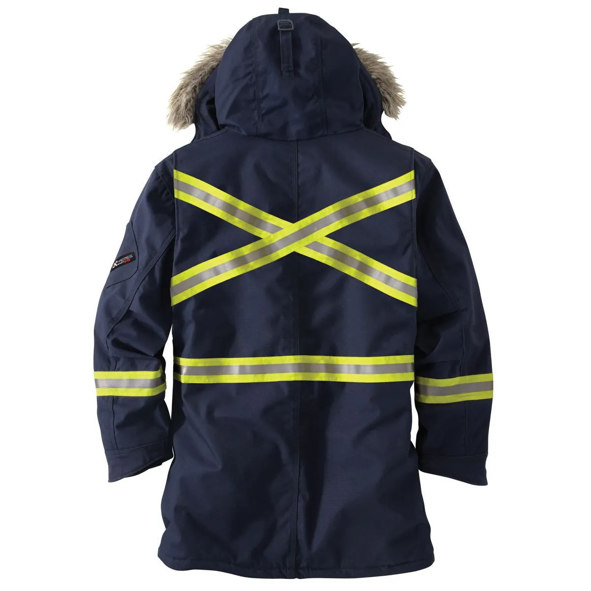 Carhartt Men's Dark Navy Flame-Resistant Extremes Arctic Parka