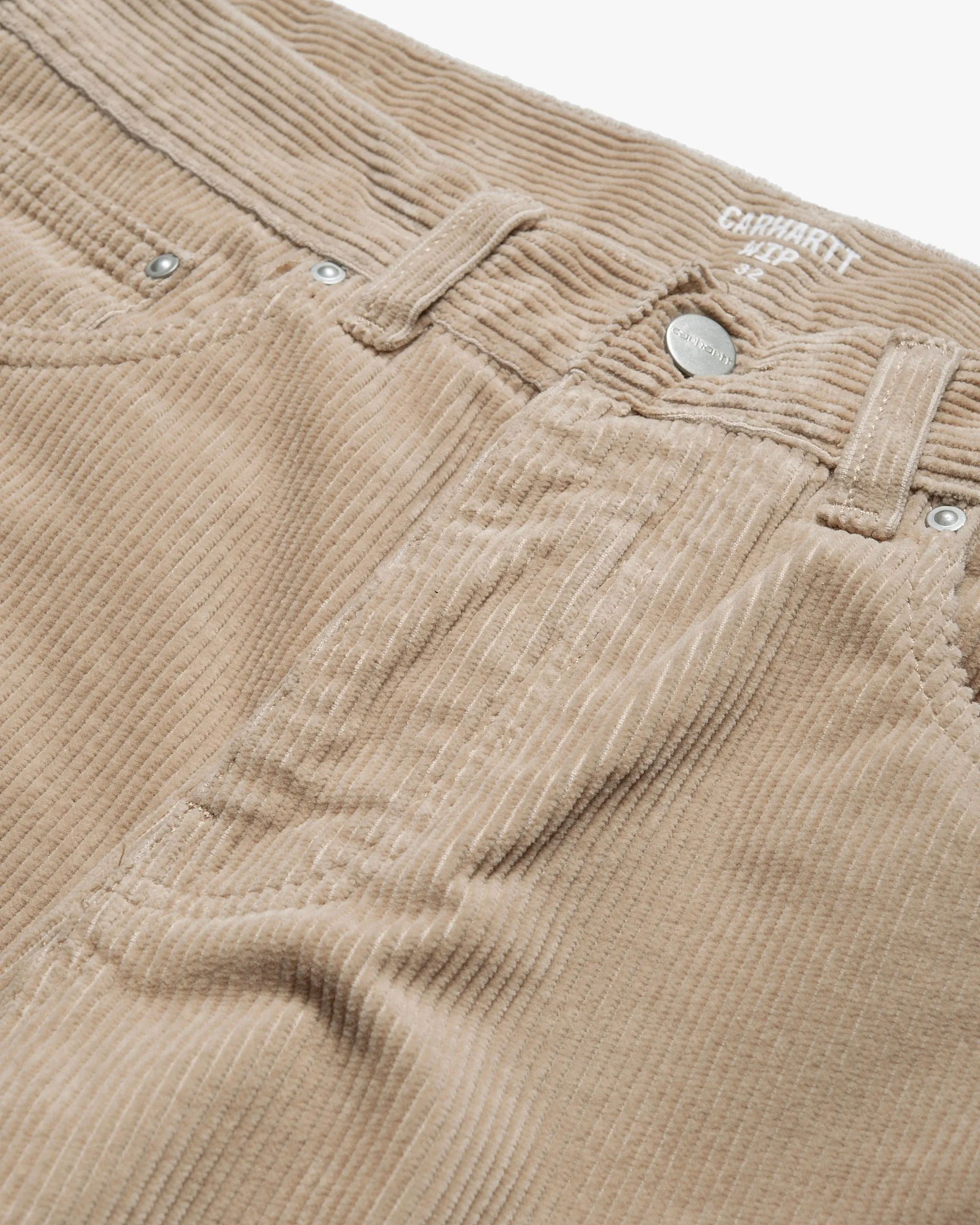 Carhartt WIP Newel Pant Relaxed Tapered Mens Cords - Wall Rinsed