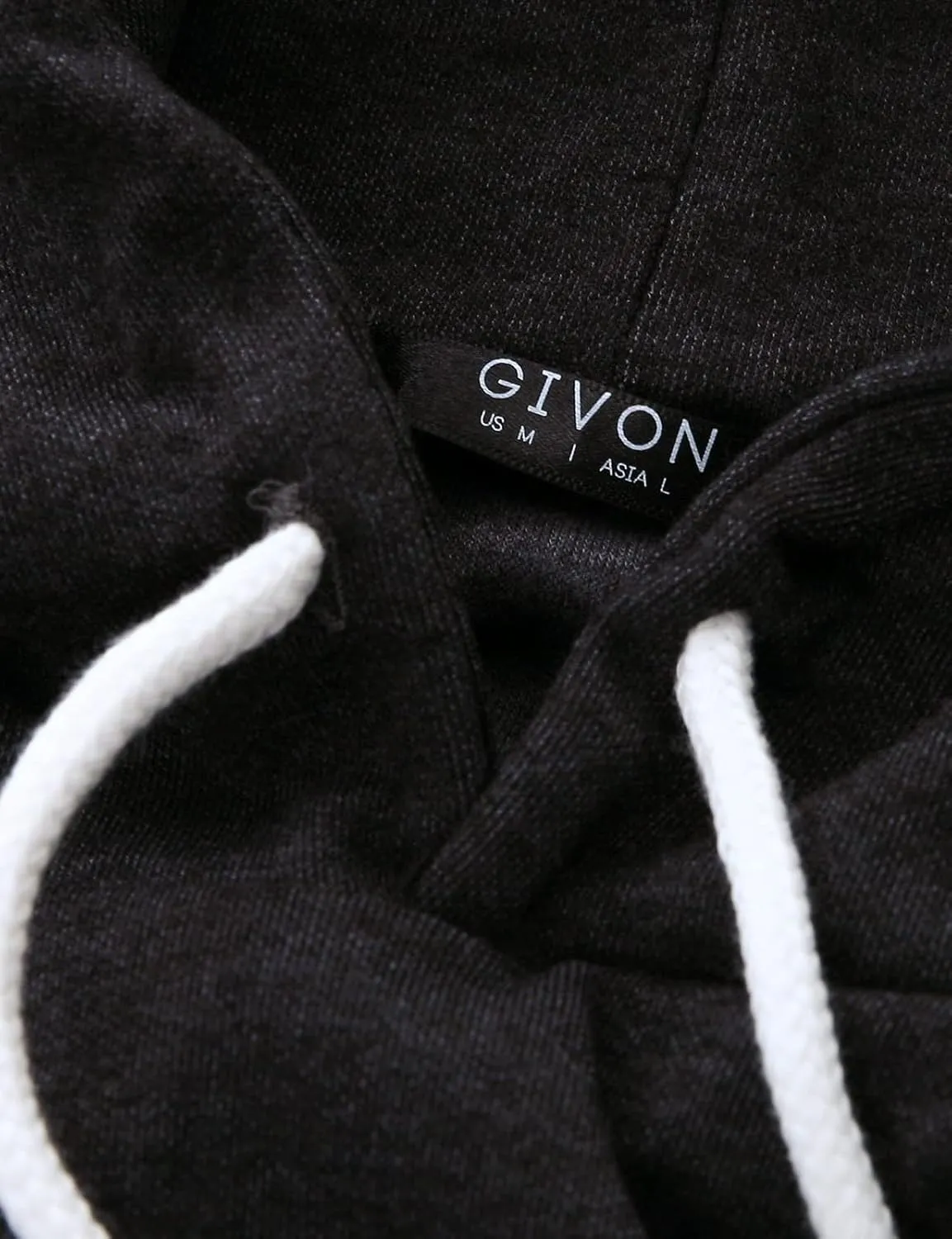 GIVON Men's Short Sleeve Pullover Hoodie Hipster Longline Hooded Shirt Lightweight Cotton Blend Casual Streetwear