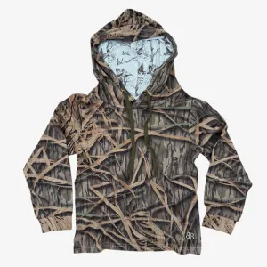 mack upf 50  performance hoodie (adult) || Mossy Oak® original shadow grass   heartland